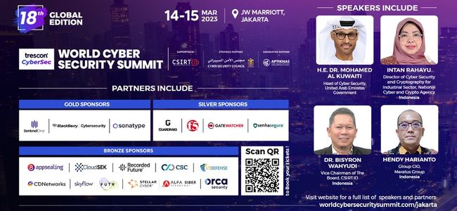 Jakarta gears up for improved Cyber Security at Trescon’s WCSS