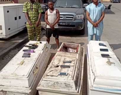 Police Arrest Suspected Ritualists Operating Fake Churches And Shrines In Abuja, Recover Coffins (Photos)