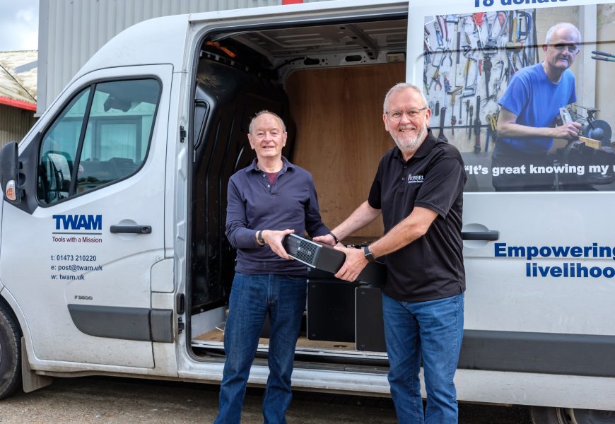 Corbel Donates Over 150 Computers to Tools with a Mission, Alleviating Shortage
