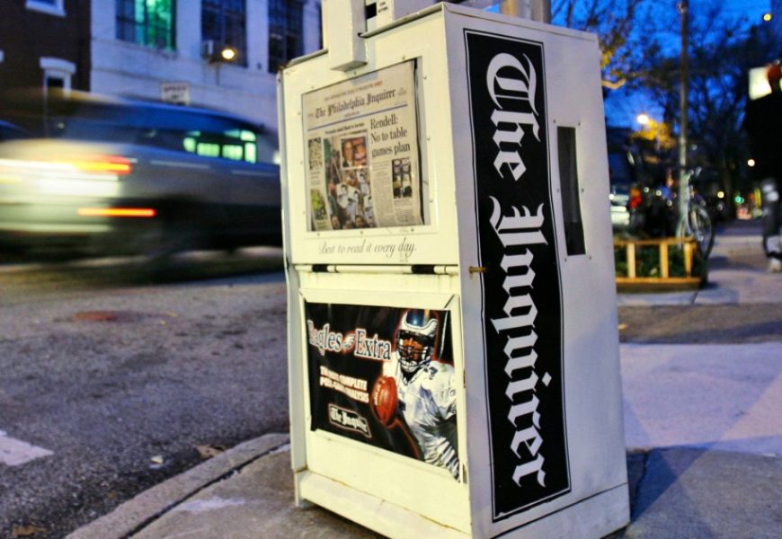 The Philadelphia Inquirer wasn’t able to print its Sunday newspaper due to cyberattack