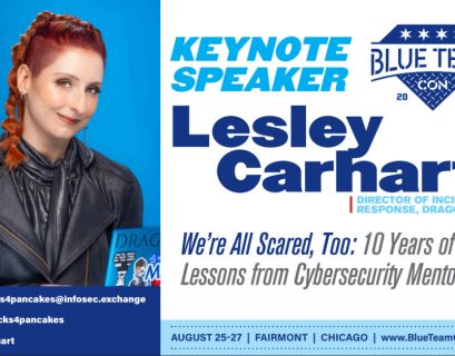 Blue Team Con Announces Keynote Speaker Lesley Carhart
