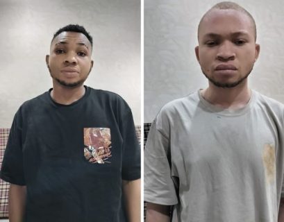 Two Nigerians Arrested In India For Allegedly Posing As Europeans And Duping Women In Guise Of Sending Gift Parcels