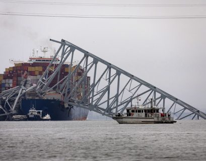 Right-wingers blame the Baltimore bridge collapse on everything short of the Mothman