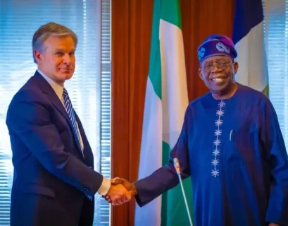 What Tinubu told FBI Director in Abuja