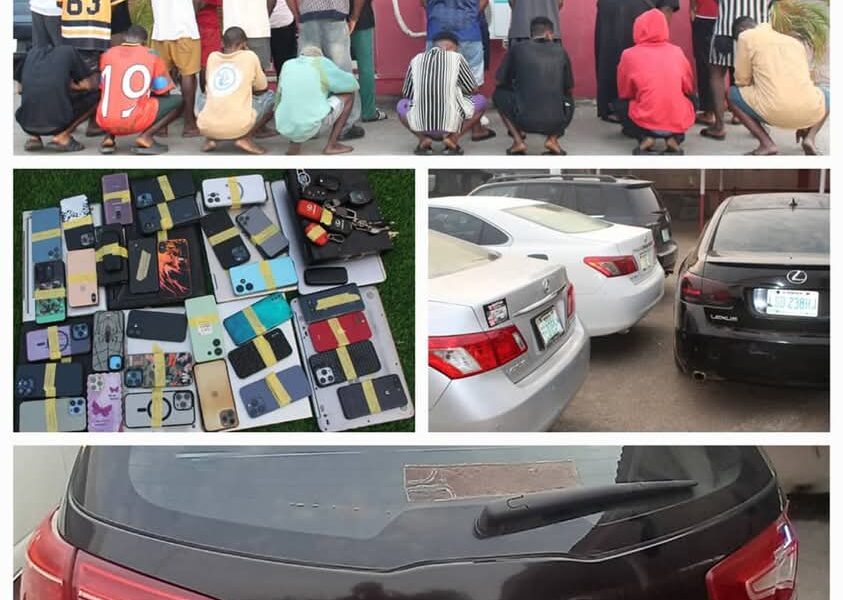 EFCC arrests 25 suspected internet fraudsters from Edo Yahoo Academy