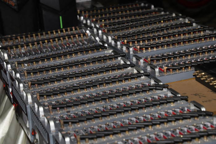 Crackdown on imported SIM card operating boxes