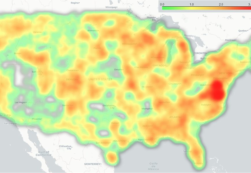 Map Reveals Cyberattack Risk for all 50 States
