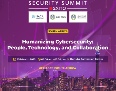 Explore Cutting-Edge Cybersecurity Solutions at Exito’s 25th Cyber Security Summitm, Physical Conference, Qurtuba Convention Centre, Johannesburg.