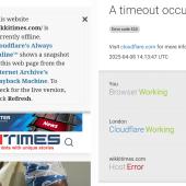WikkiTimes Investigative Website Suffers Over 400 Cyberattacks In 48 Hours, Forced To Go Offline