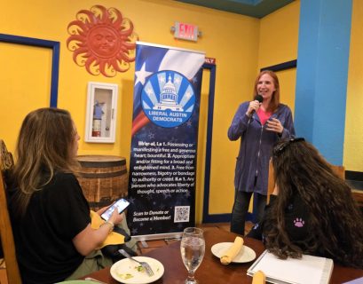 Jessica Cohen Embodies Grassroots Leadership in May 2025: From Poll Greeting in Austin to Supporting Coastal Bend Stonewall Democrats Launch