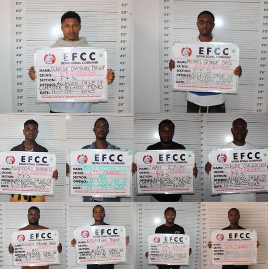 EFCC Secures Conviction Of 34 Internet Fraudsters In Edo