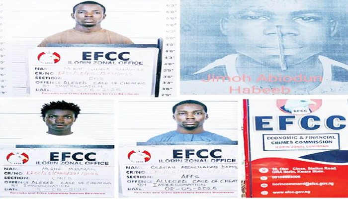 EFCC secures conviction of five Internet fraudsters in Kwara
