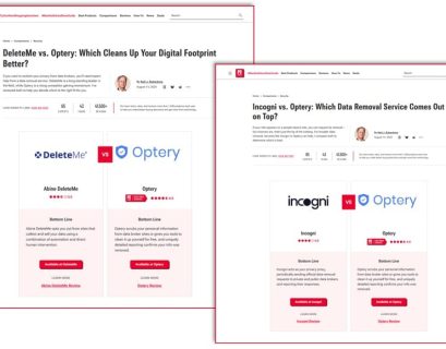 Optery vs. DeleteMe vs. Incogni – Cybersecurity Expert Names Optery the Clear Winner