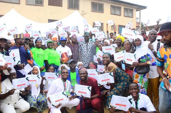Fayinka admonishes Mushin youths to shun cybercrime, embrace digital skills