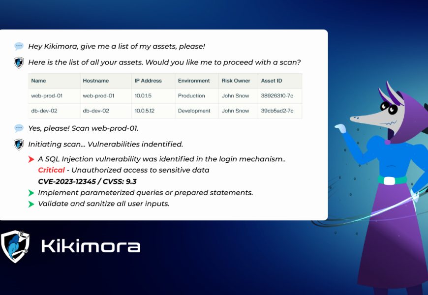 Kikimora Announces Launch of Kikimora Agent: Accessible AI-Powered Cybersecurity Platform for SME Security