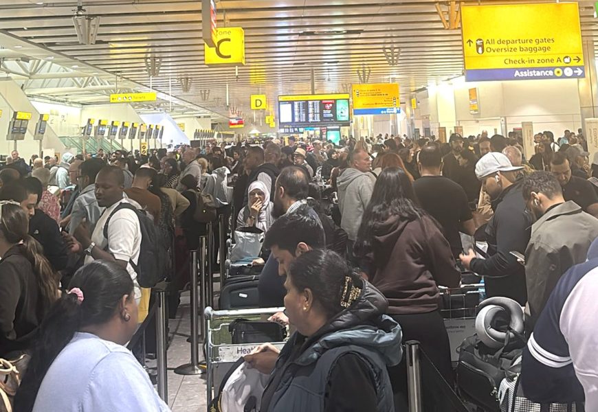 Heathrow cyber attack LIVE: London travellers face major flight delays after Europe-wide IT meltdown