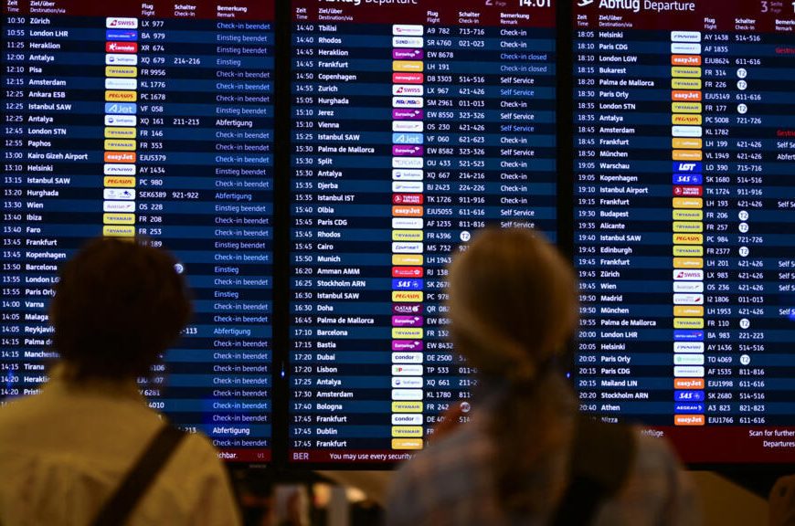 European airports scramble to get back online after cyberattack on check-in systems