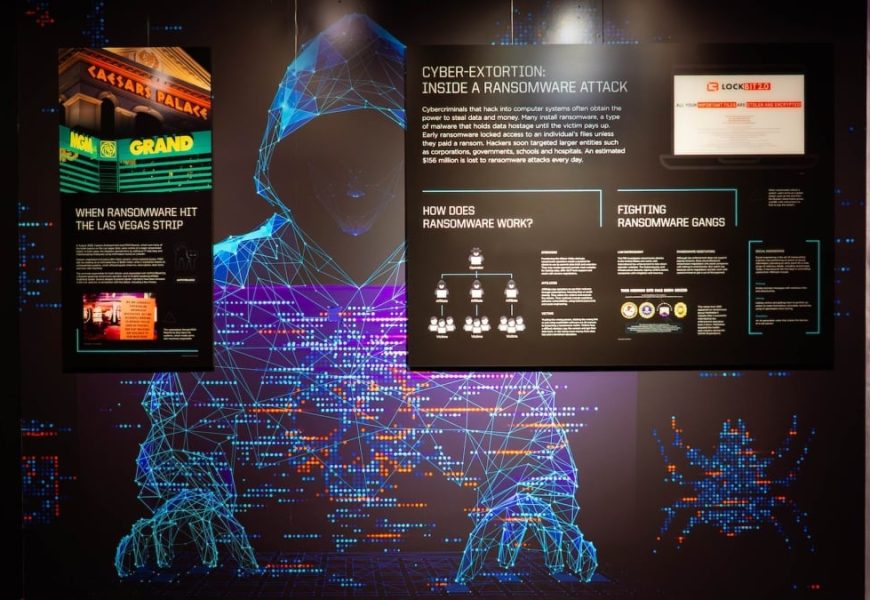 Cybercrime exhibit at Vegas Mob Museum tracks real-time attacks