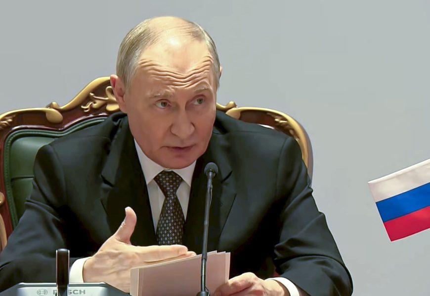 Putin stalling Ukraine peace, testing West below threshold of war: MI6 chief