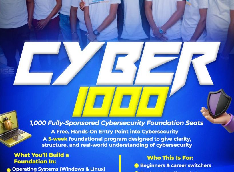 Forward Edge Launches Fully Free Cyber1000 Program to Open Cybersecurity Access to 1,000 Learners