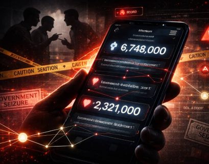 Rage-Baited Flex Exposes $90M+ In Suspected Theft Tied To U.S. Government Seizure