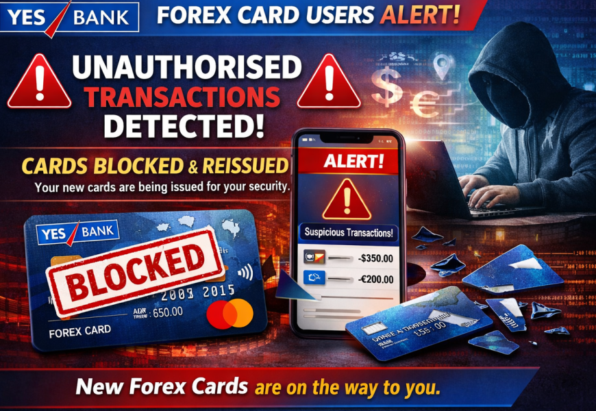 YES Bank blocks forex cards after cyber attack