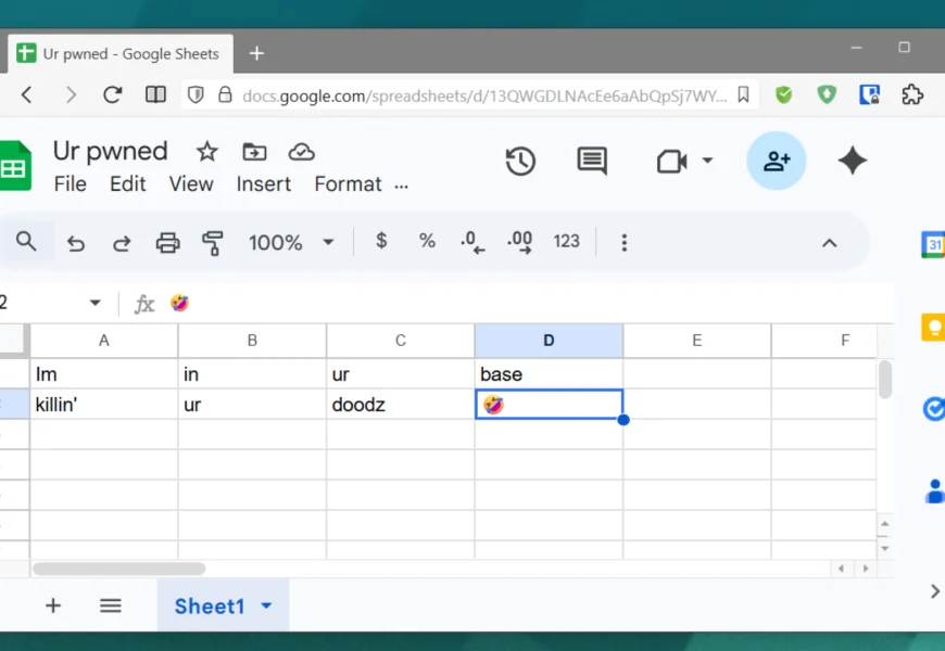 Google broke up an international spy ring using… Sheets