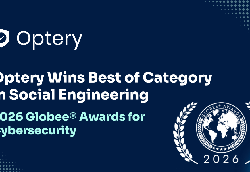 Optery Wins Best of Category in Social Engineering in the 2026 Globee® Awards for Cybersecurity