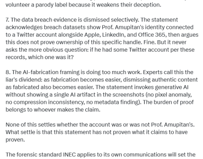 Cybersecurity analyst pokes hole in INEC’s claim of forensic investigation clearing its chairman Prof Amupitan of owning controversial X account