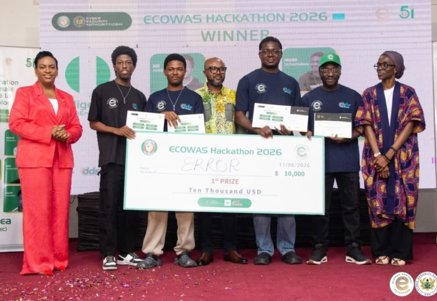 Nigeria clinches $10,000 grand prize as 4th ECOWAS Regional Cybersecurity Hackathon 2026 ends in Accra