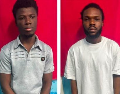 Ghana jails two Nigerians 20 years for human trafficking, cybercrime