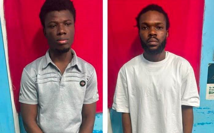 Ghana jails two Nigerians 20 years for human trafficking, cybercrime