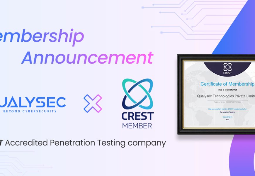 Qualysec Technologies Earns CREST Accreditation for Penetration Testing