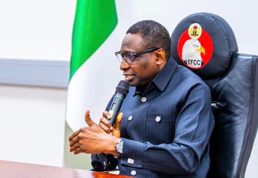 EFCC boss to teenagers: Shun Internet fraud, embrace integrity